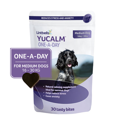 YuCALM One-A-Day Medium 30's Front of pack